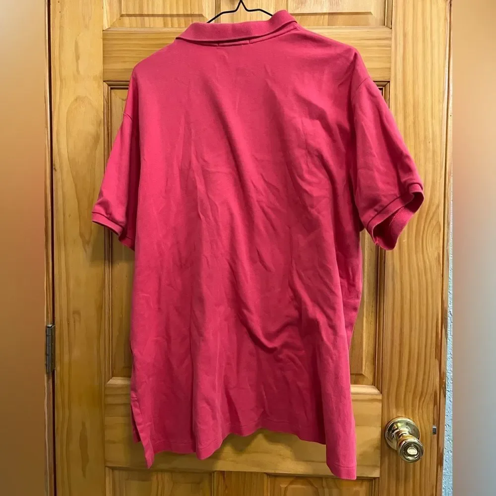 Polo by Ralph Lauren size XL pinky-red custom fit polo